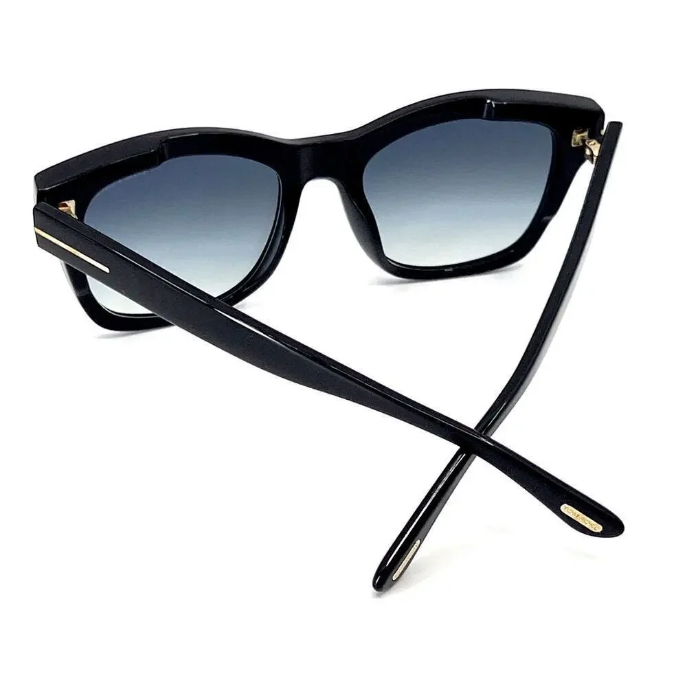 New! TOM FORD Lauren-02 Sunglasses TF614 01C, Authentic
